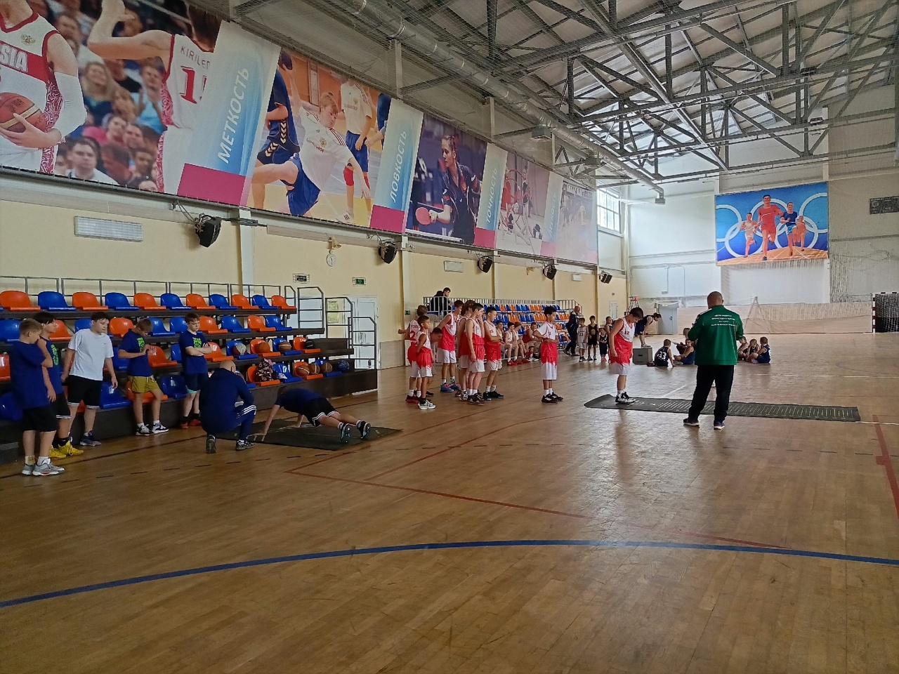 Юные баскетболисты успешно преодолели испытания Всероссийского физкультурно-спортивного комплекса «ГТО»..