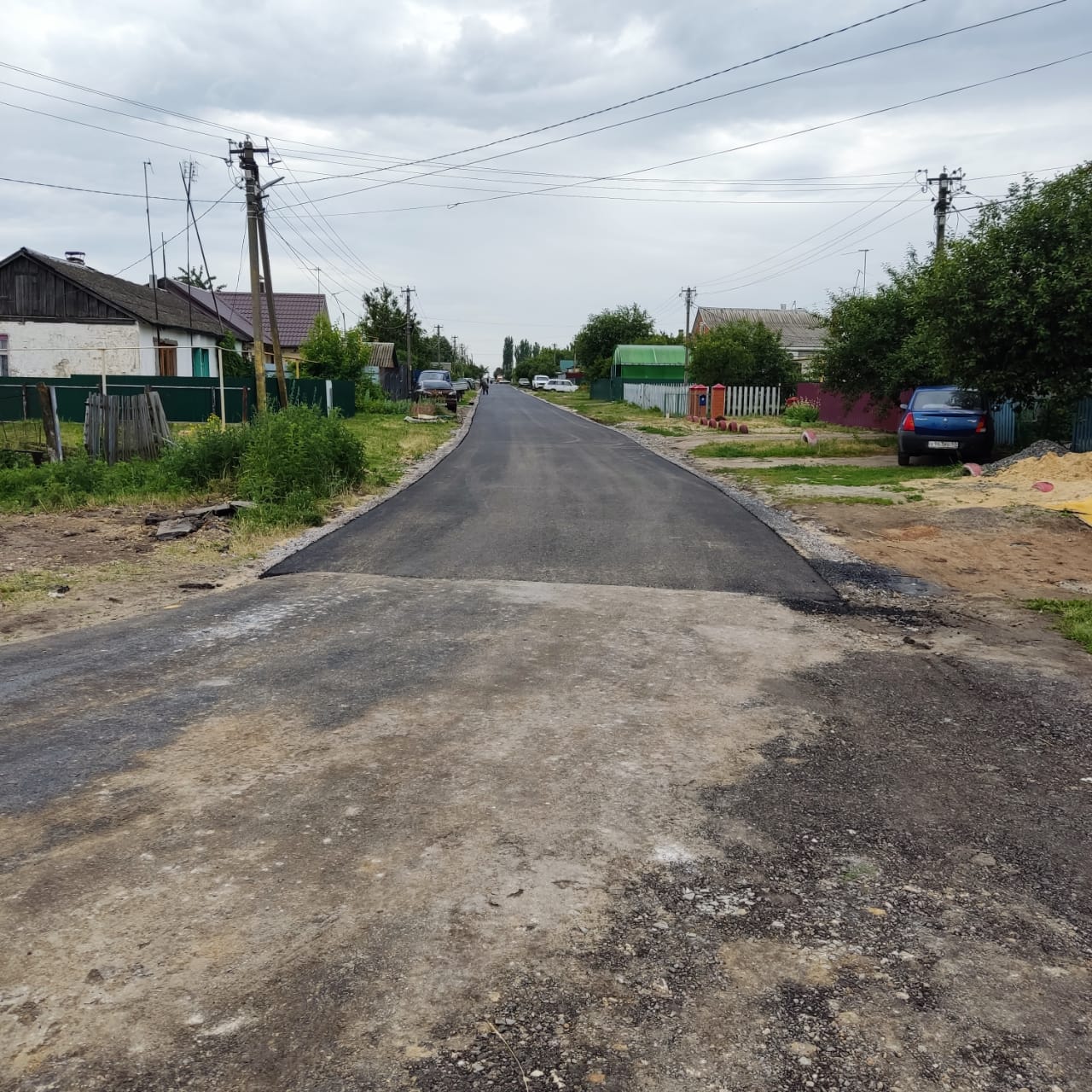 На территории Никольского сельского поселения провели асфальтирование автомобильных дорог местного значения.